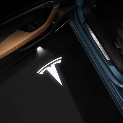 Tesla Compatible Car Door Puddle Lights
