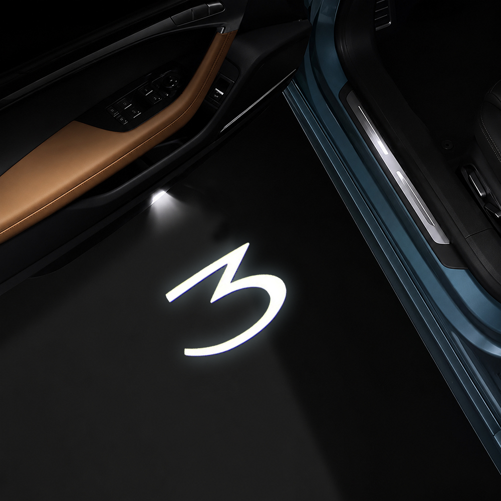 Tesla Compatible Car Door Puddle Lights