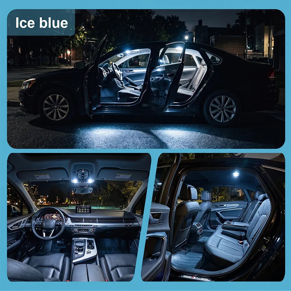 2008-2016 Audi Q5 SQ5 8R LED Interior Light Kit - Canbus Error Free