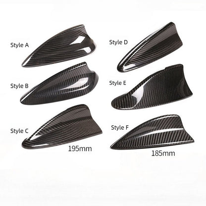 Premium 3D Dry Carbon Fiber Shark Fin Antenna Cover for BMW (F/G Chassis) - Genuine 3K Twill Sourced with Japanese Raw Materials