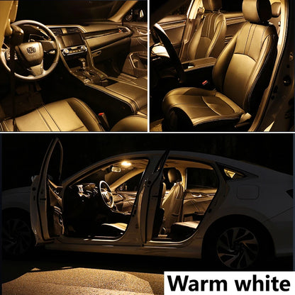 2010-2018 Audi A1 8X LED Interior Light Kit (8-Piece) - Canbus Error Free