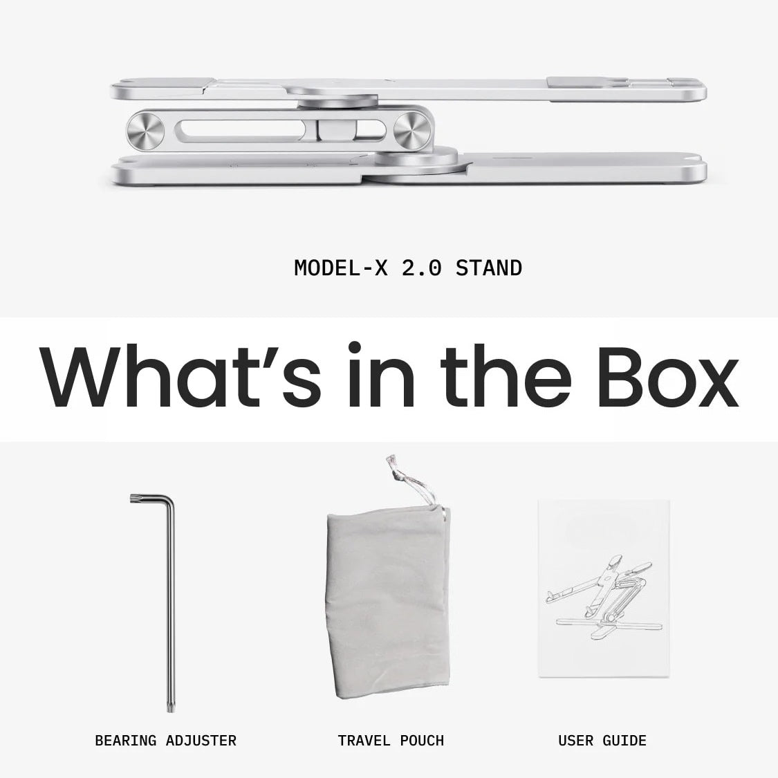 The Ultimate Nomadic Workspace™ | Foldable Keyboard & Mechanical Swivel Stand Combo