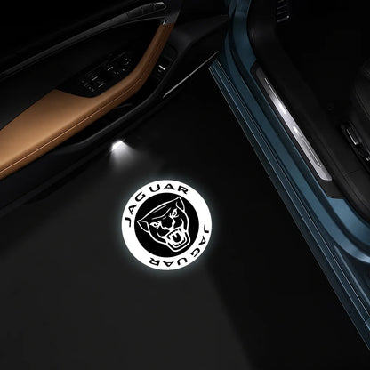 Jaguar Compatible Car Door Puddle Lights - Installation View