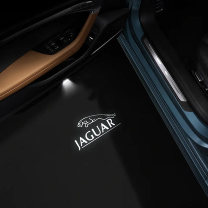 Jaguar Compatible Car Door Puddle Lights - Installation View