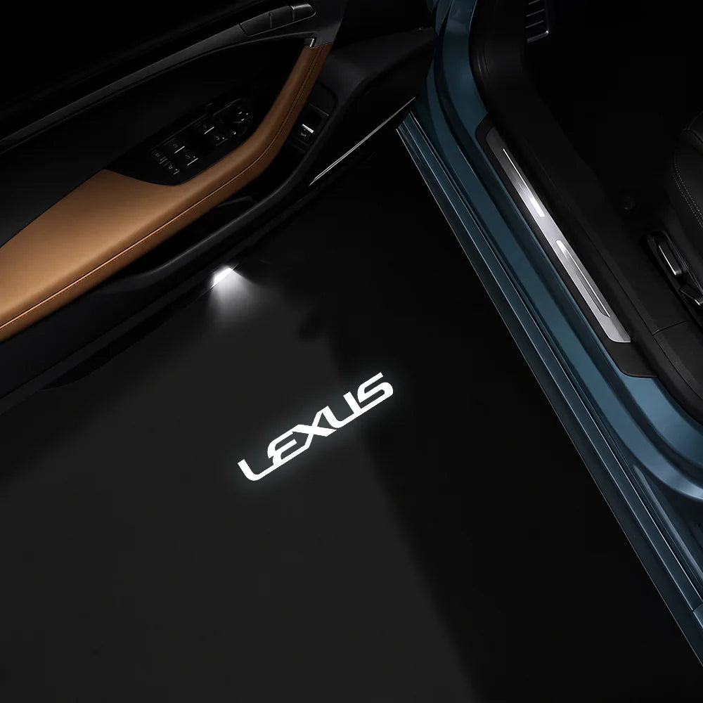 Lexus Compatible Car Door Puddle Lights - Color View