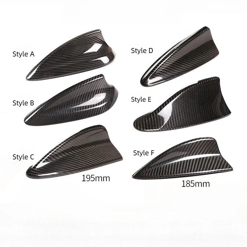 Premium 3D Dry Carbon Fiber Shark Fin Antenna Cover for BMW (F/G Chassis) - Genuine 3K Twill Sourced with Japanese Raw Mat...