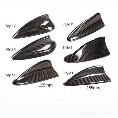 Premium 3D Dry Carbon Fiber Shark Fin Antenna Cover for BMW (F/G Chassis) - Genuine 3K Twill Sourced with Japanese Raw Mat...