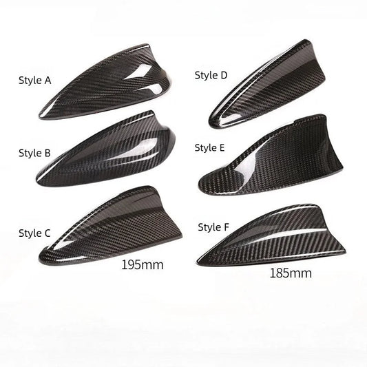 Premium 3D Dry Carbon Fiber Shark Fin Antenna Cover for BMW (F/G Chassis) - Genuine 3K Twill Sourced with Japanese Raw Mat...