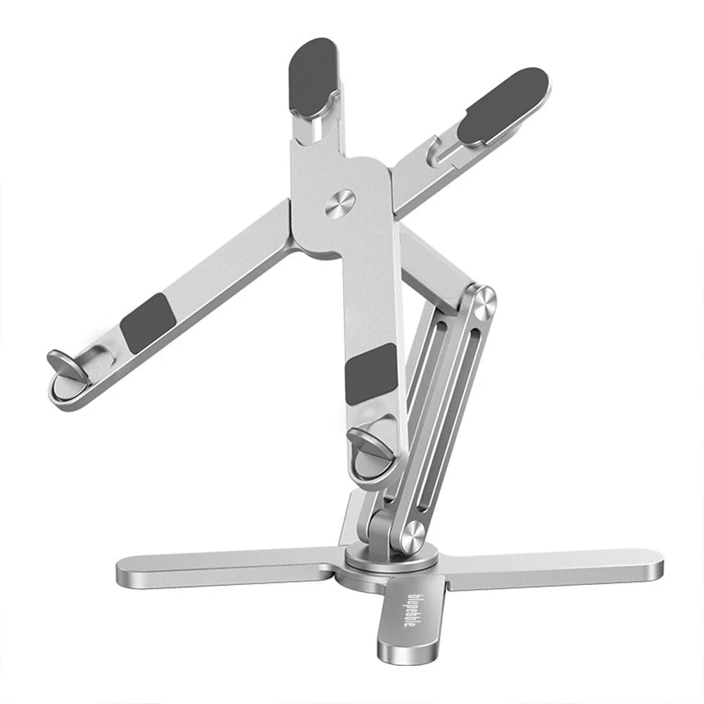 The Ultimate Nomadic Workspace™ | Foldable Keyboard & Mechanical Swivel Stand Combo - Product View