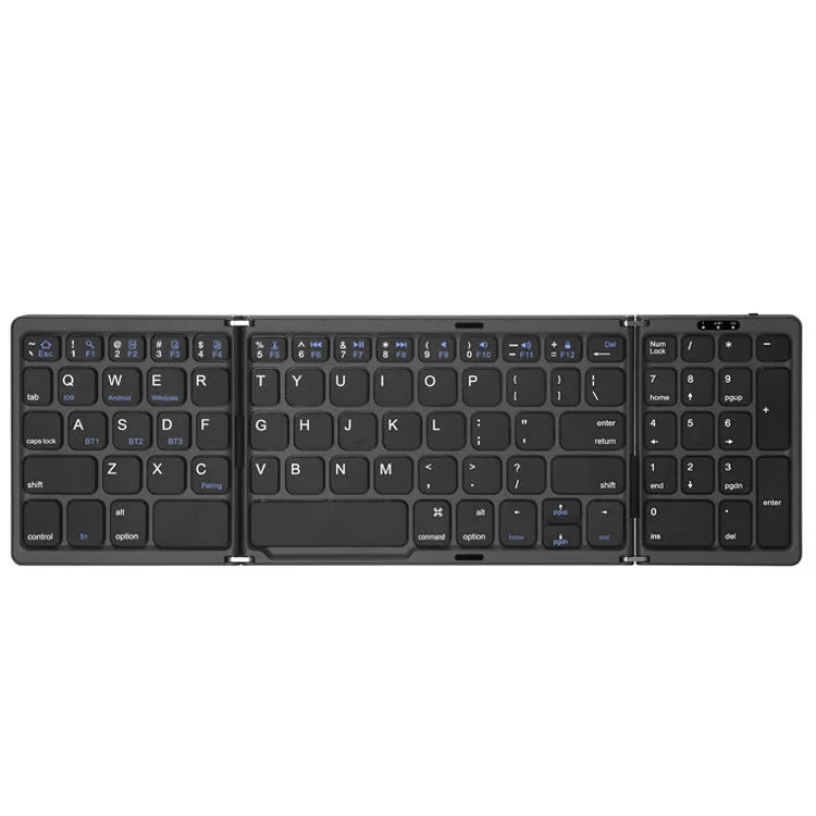 The Ultimate Nomadic Workspace™ | Foldable Keyboard & Mechanical Swivel Stand Combo - Product View